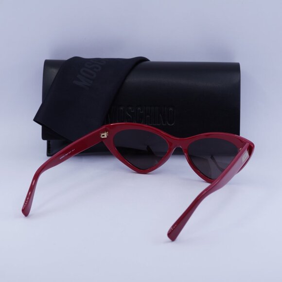 Final Price! Moschino MOS 093/S 0C9A IR Red/Grey Sunglasses main image 12